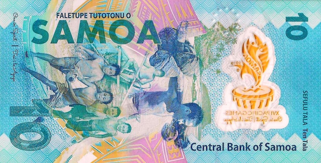 Samoa - 10 Tala 2019 (# 45)