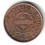 Filipinas - 10 Sêntimos 1997 (Km# 270)