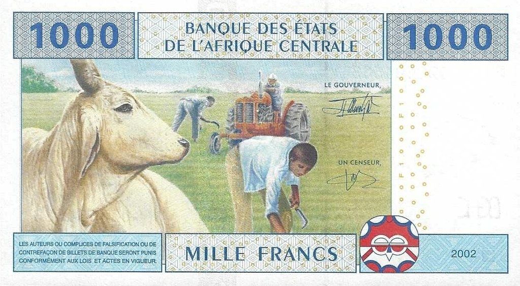 Guine Equatorial - 1000 Francos 2002 (# 507Fa)