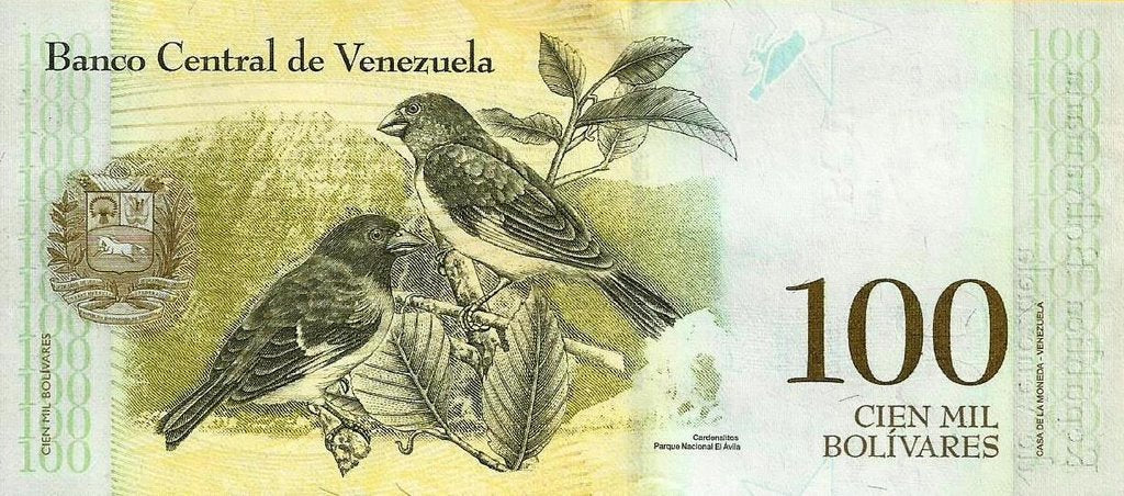 Venezuela - 100000 Bolivares 2017 (# 100b)