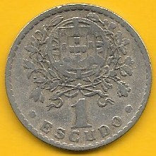 Portugal - 1$00 1946 (Km# 578)