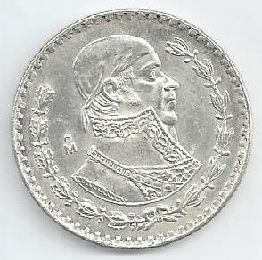 Mexico - 1 Peso 1967 (Km# 459)