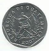 Guatemala - 1 Centavo 2007 (Km# 282)