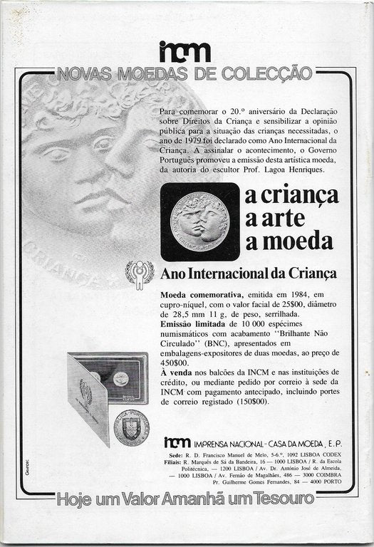 Revista Moeda - Setembro/Outubro 1985