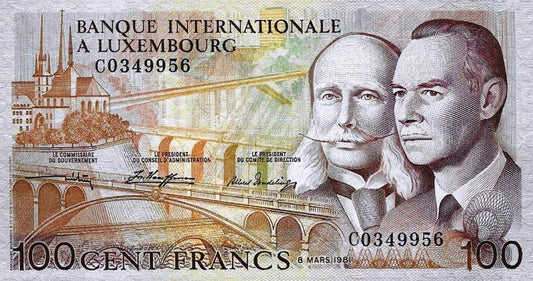 Luxemburgo - 100 Francos 1981 (# 14)