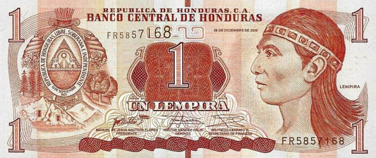 Honduras - 1 Lempira 2016 (# 96)