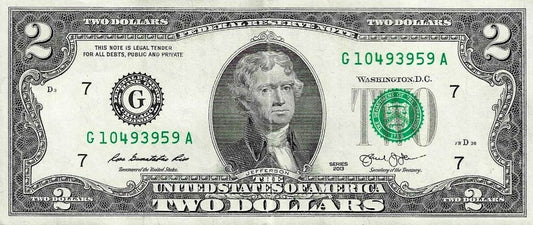 USA - 2 Dolares 2013 (# 538g)