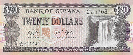 Guiana - 20 Dolares 2016 (# 30g)