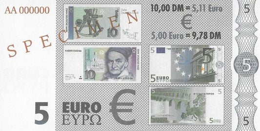 Alemanha - 5 Euro NDatado (# NL)