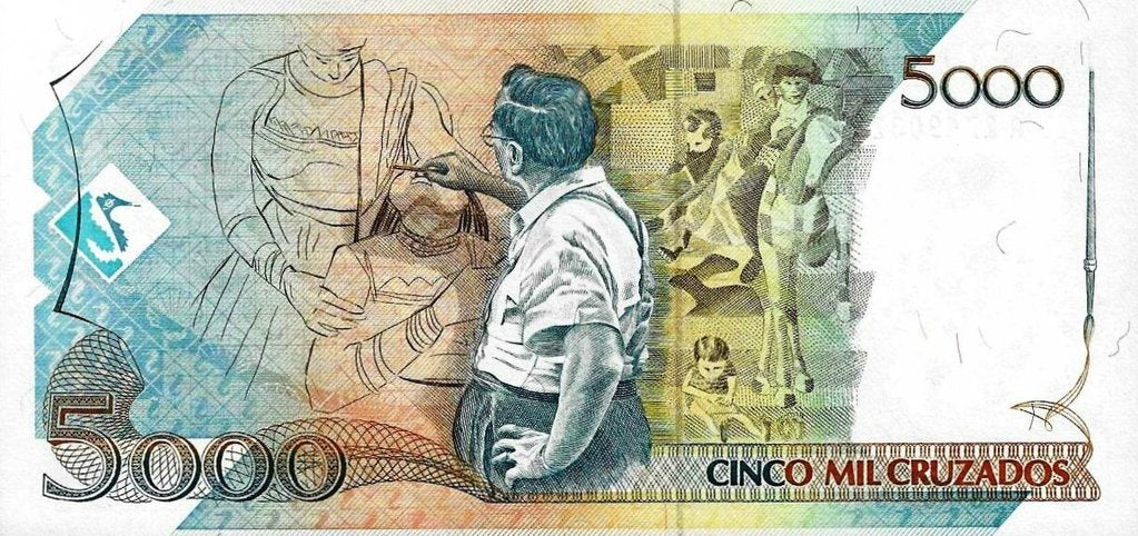 Brasil - 5000 Cruzados 1989 (# 217a)