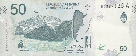 Argentina - 50 Pesos 2018 (# 363)