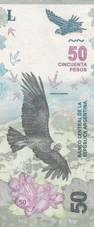 Argentina - 50 Pesos 2018 (# 363)