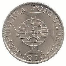 Timor - 10$00 1970 (Km# 22)