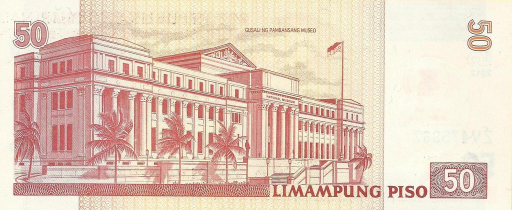 Filipinas - 50 Piso 2012 (# 211a) 45º Anivº Relacoes Externas