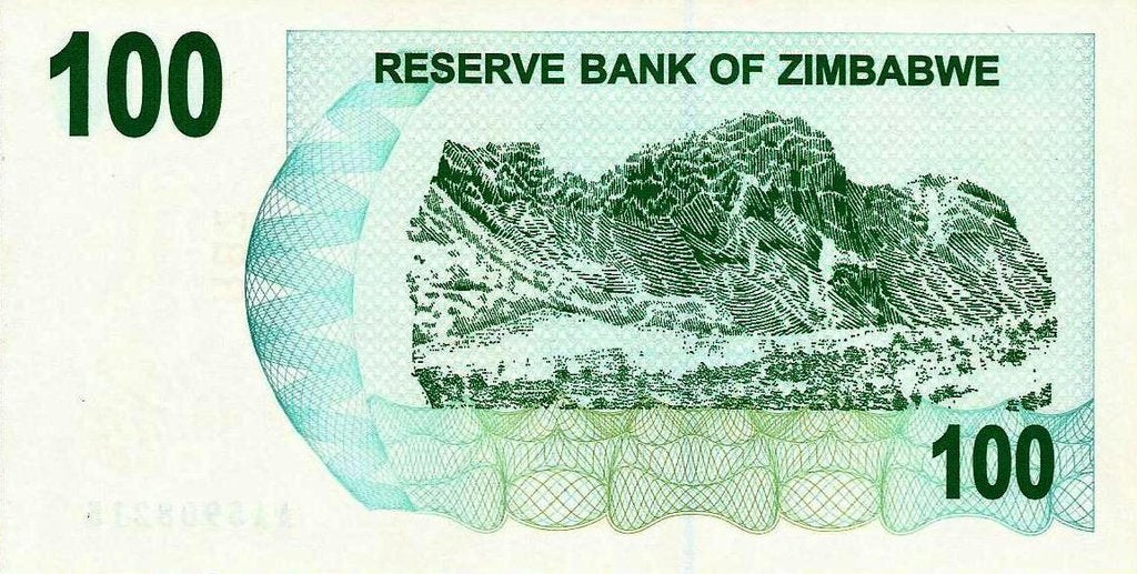 Zimbabwé - 100 Dolares 2006 (# 42)
