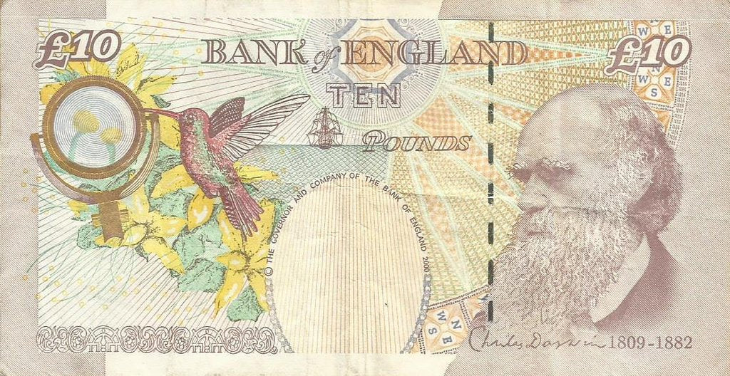 Inglaterra - 10 Libras 2000 (# 389c)