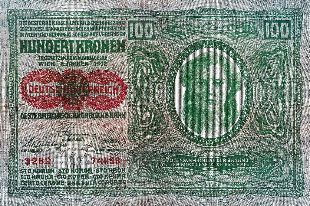 Austria - 100 Kronen 1919 (# 56)