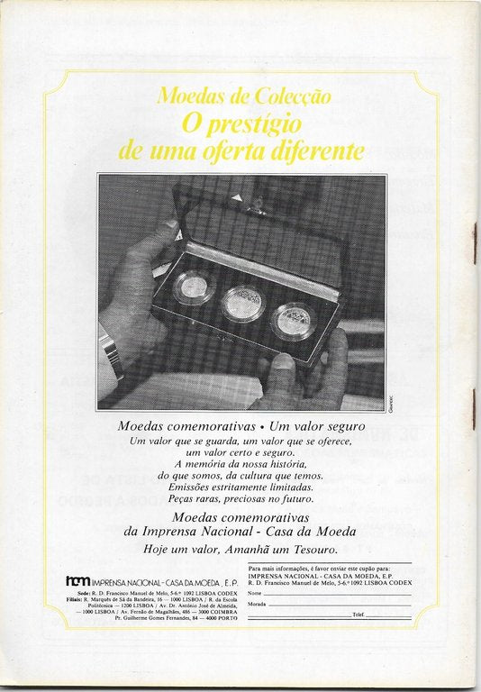Revista Moeda - Dezembro 1985