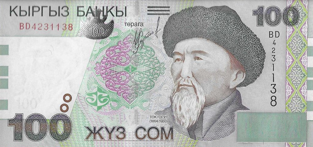 Quirguistão - 100 Som 2002 (# 21)