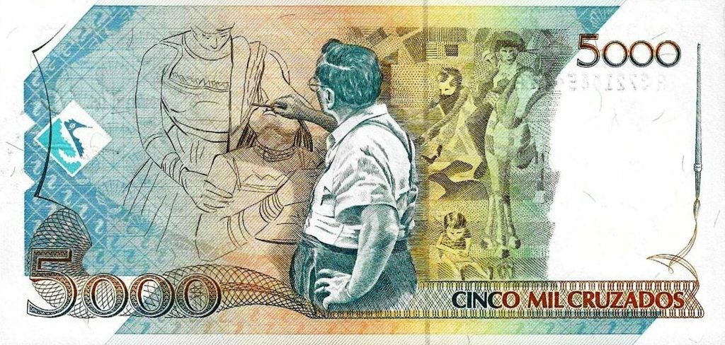 Brasil - 5000 Cruzados 1989 (# 217b)