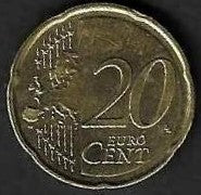 Luxemburgo - 20 Centimos 2021 (Km# 90)