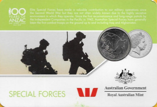 Australia - 20 Centimos 2016 (Km# ..) Special Forces