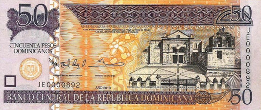 Rep. Dominicana - 50 Pesos 2013 (# 183c)