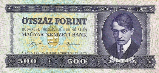 Hungria - 500 Forint 1990 (# 175)