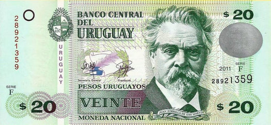 Uruguai - 20 Pesos 2011 (# 86b)