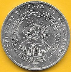 Moçambique - 20 Meticais 1986 (Km# 103a)