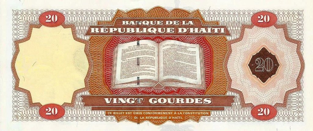 Haiti - 20 Gourdes 2001 (# 271a)