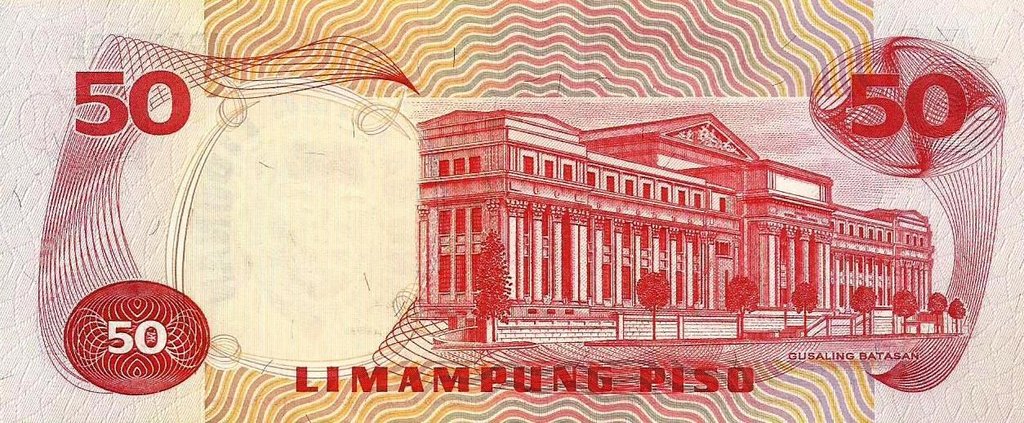 Filipinas - 50 Piso 1978 (# 163d)