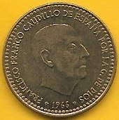 Espanha - 1 Peseta 1972 (Km# 796)