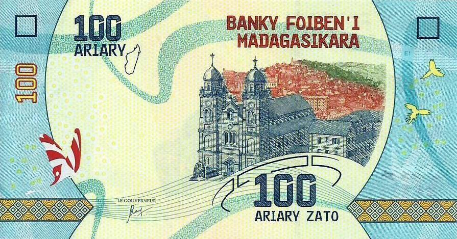 Madagascar - 100 Francos 2017 (# 97)