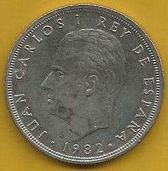 Espanha - 50 Pesetas 1982 (Km# 825)