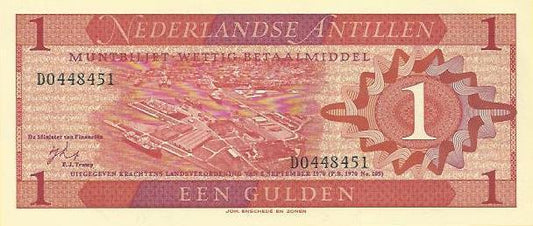 Antilhas Holandesas - 1 Gulden 1970 (# 20)