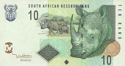 Africa Sul - 10 Rands 2010 (# 128a)