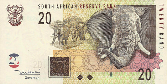 Africa Sul - 20 Rands 2005 (# 129)