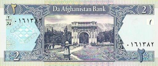 Afeganistão - 2 Afeganis 2002 (# 65a)