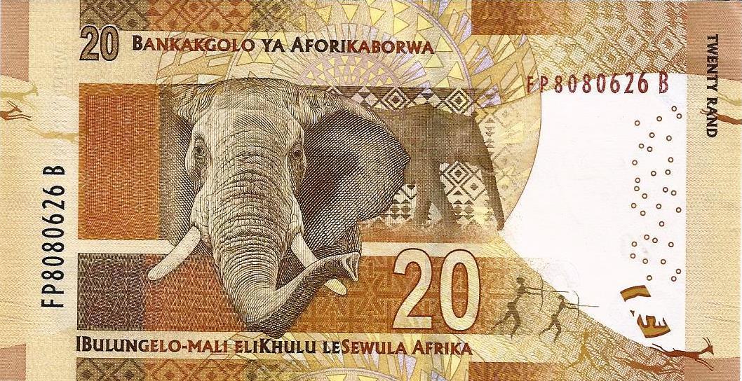 Africa Sul - 20 Rands 2014 (# 134b)