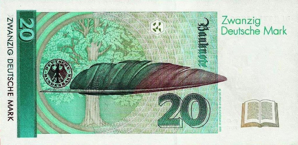 Alemanha - 20 Marcos 1993 (# 39b)