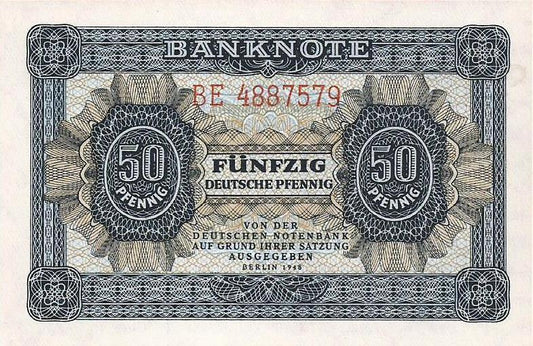 Alemanha - 50 Pfennig 1948 (# 8)