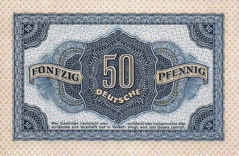 Alemanha - 50 Pfennig 1948 (# 8)