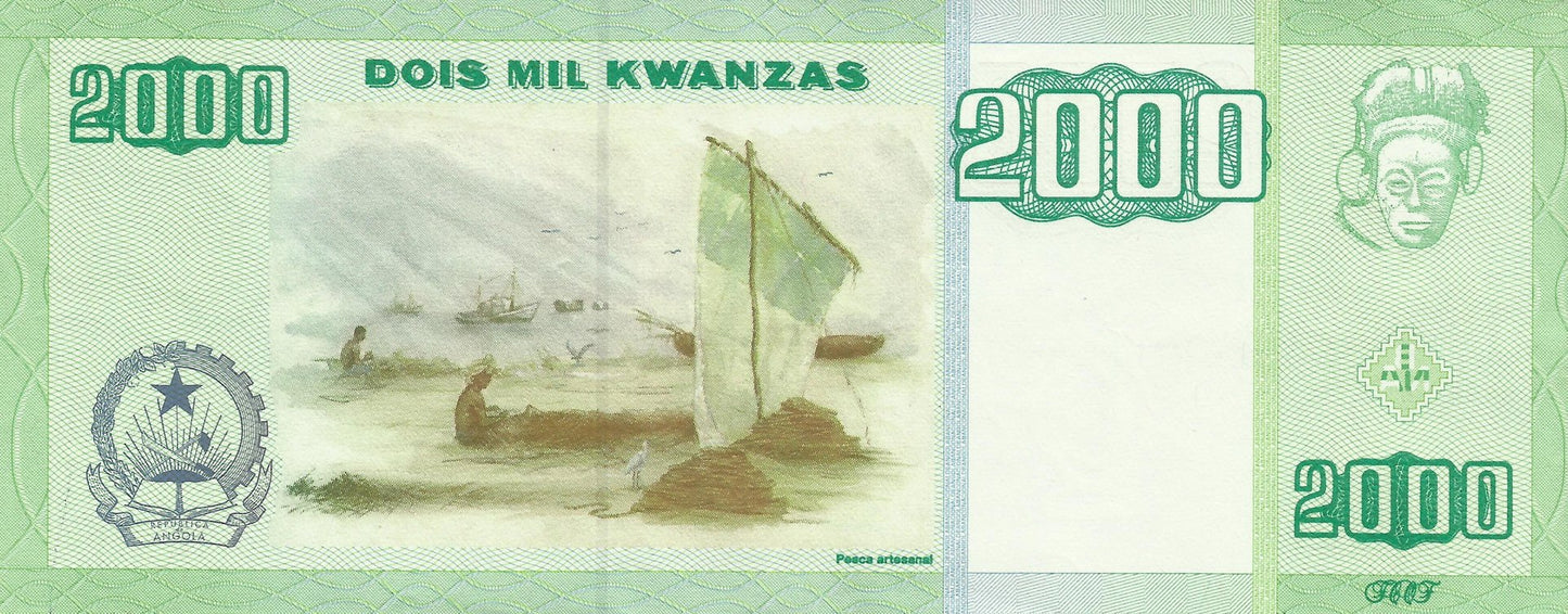 Angola - 2000 Kwanzas 2011 (# 151b)