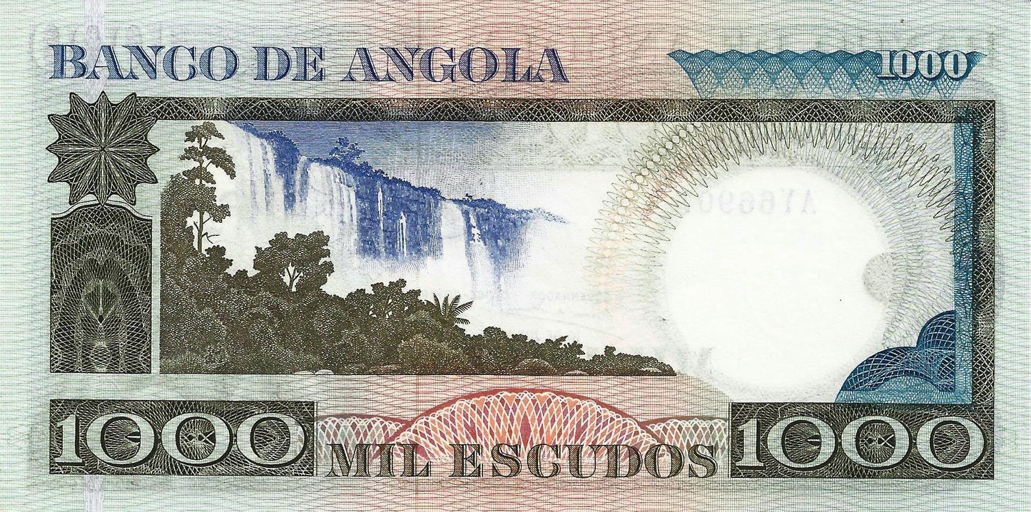 Angola - 1000$00 1973 (# 108)