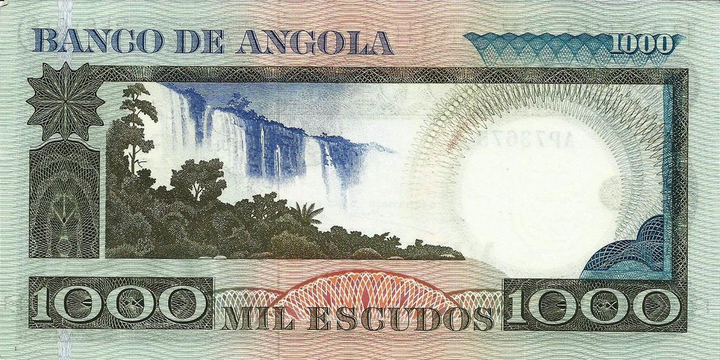 Angola - 1000$00 1973 (# 108)