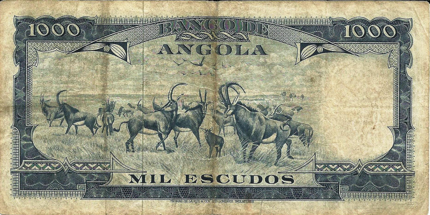 Angola - 1000$00 1962 (# 98)