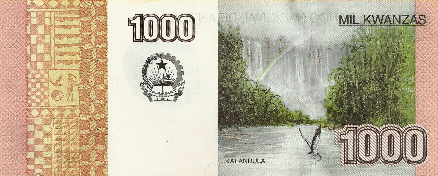 Angola - 1000 Kwanzas 2012 (# 156)