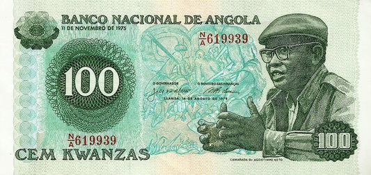 Angola - 100 Kwanzas 1979 (# 115a)