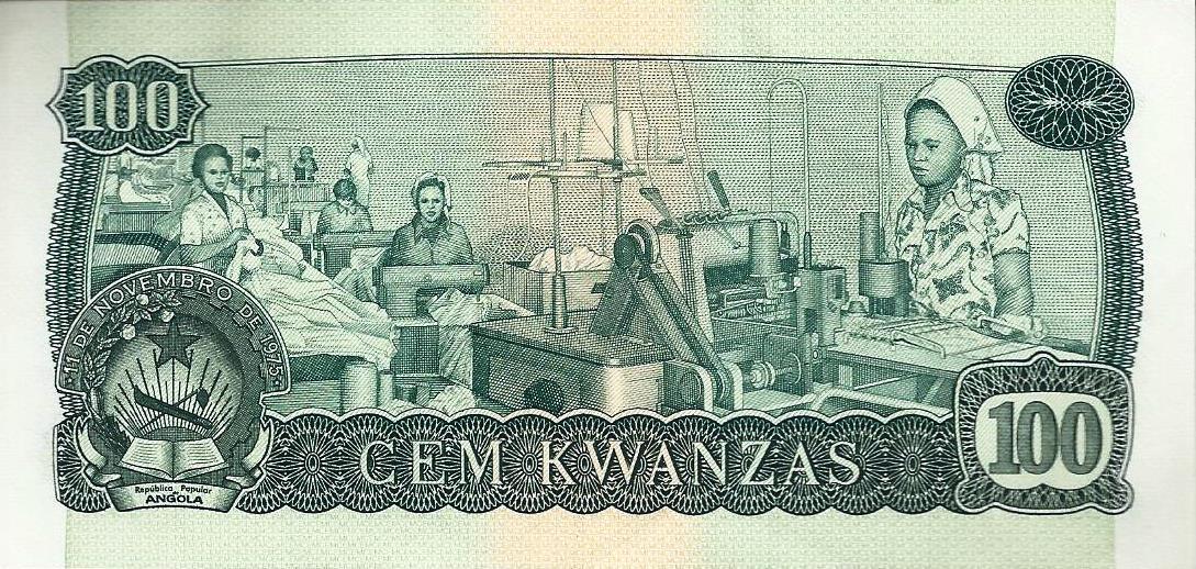 Angola - 100 Kwanzas 1979 (# 115a)